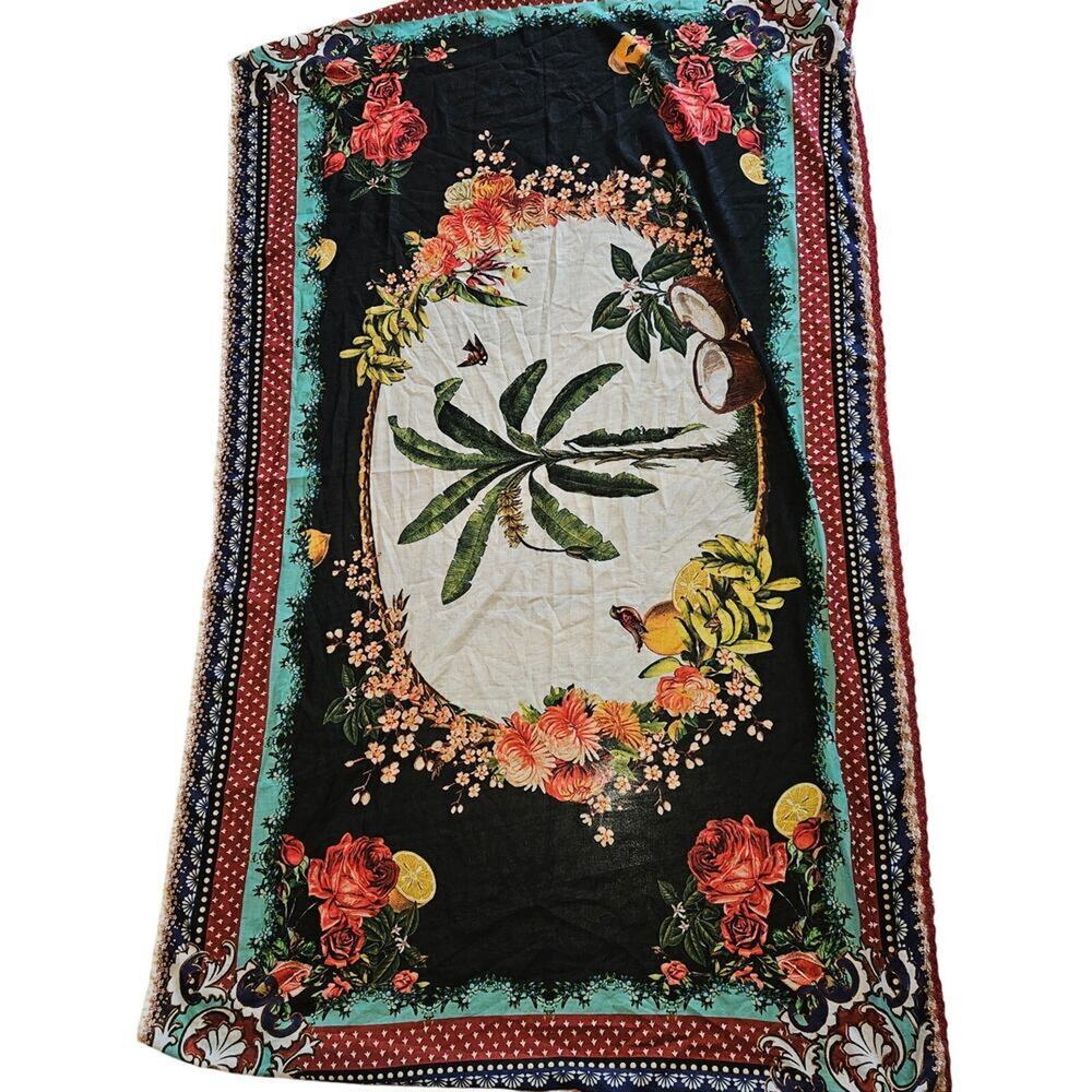 Agua Bendita Tropical Fruit Tree Scarf